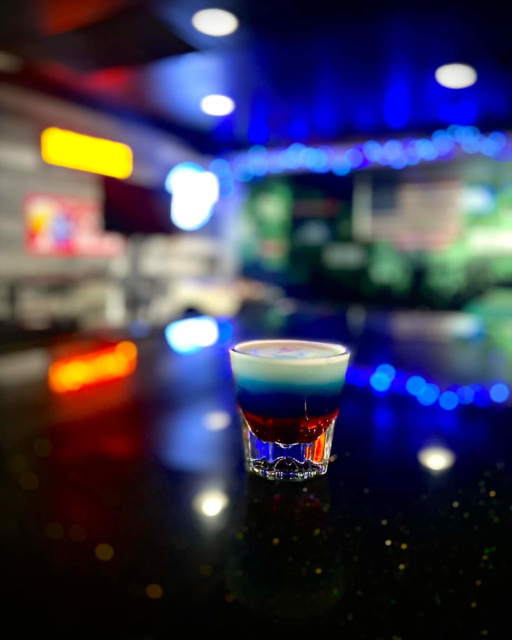 Layed Red-White-Blue